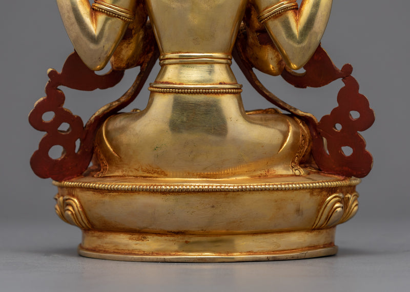 Chenrezig Buddha Statue | Traditional Himalayan Art