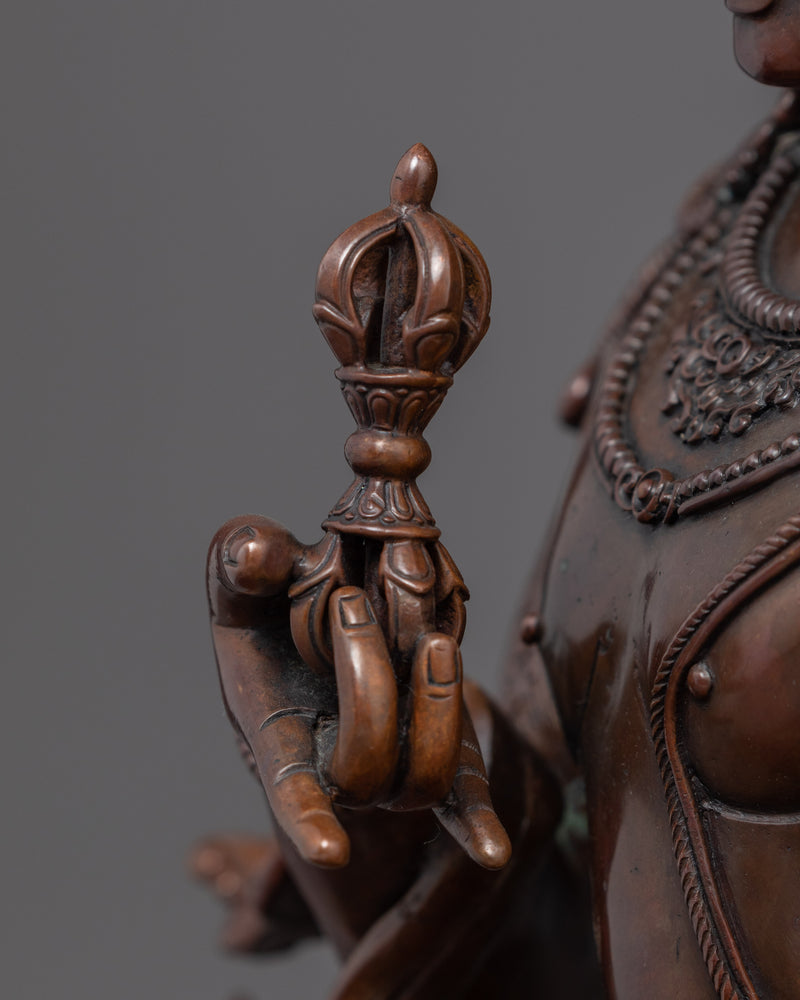 Tibetan Vajrasattva Statue | Hand Carved Himalayan Art