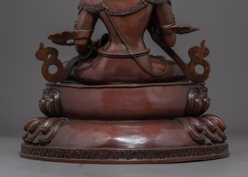 Tibetan Vajrasattva Statue | Hand Carved Himalayan Art