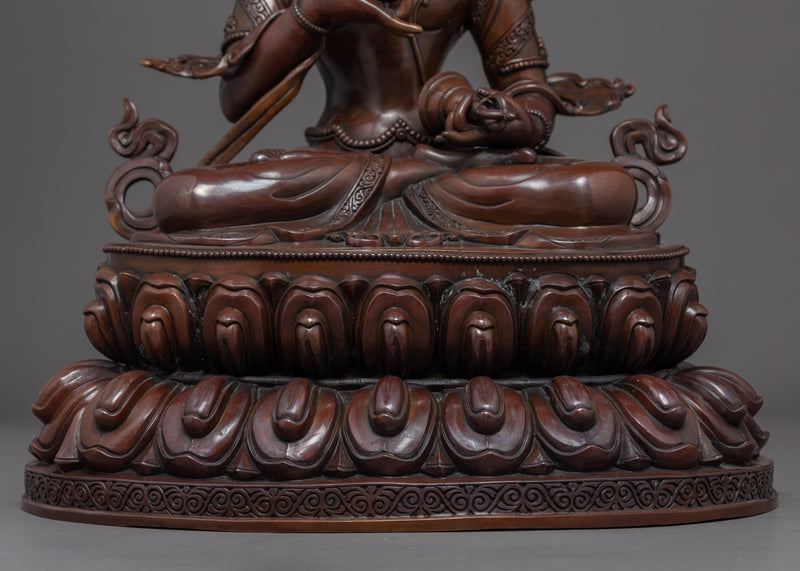 Tibetan Vajrasattva Statue | Hand Carved Himalayan Art