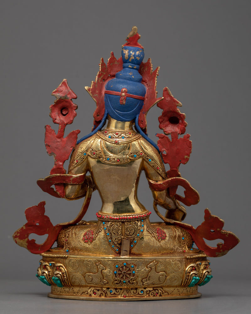 White Tara Art Statue | Female Buddha of Compassion