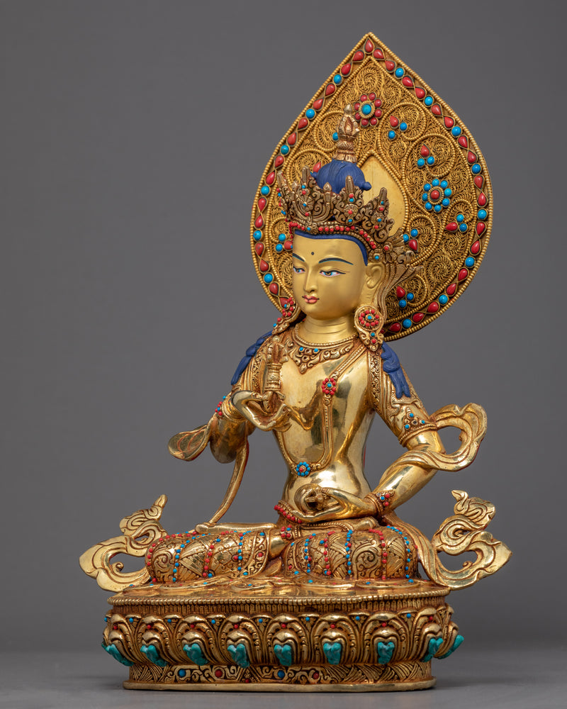 Buddha Vajrasattva Statue | Hand Carved Himalayan Art