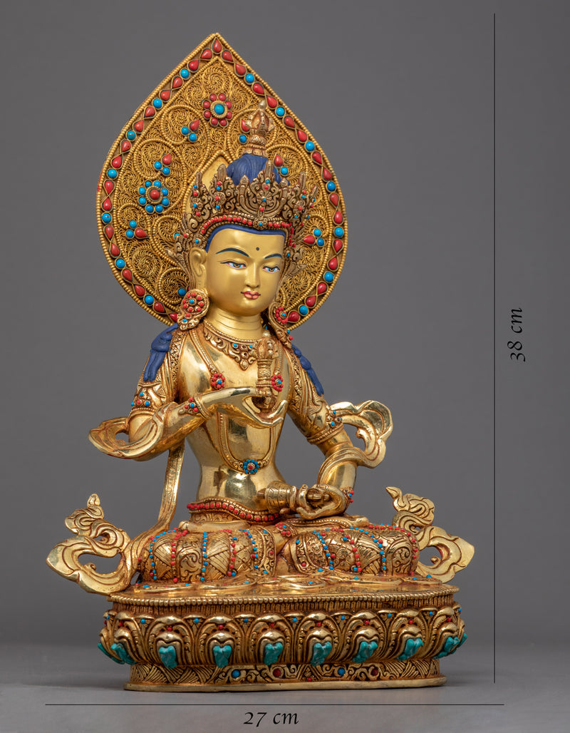 Buddha Vajrasattva Statue | Hand Carved Himalayan Art