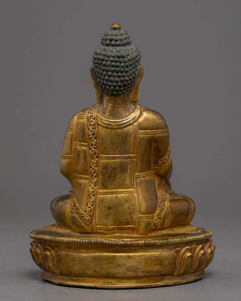 Historical Buddha Shakyamuni Statue | Traditionally Hand Carved Statue