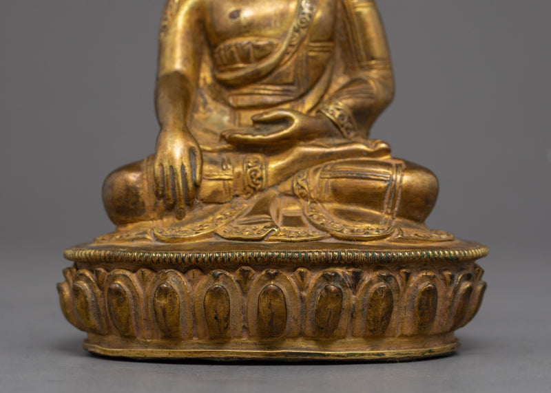 Historical Buddha Shakyamuni Statue | Traditionally Hand Carved Statue