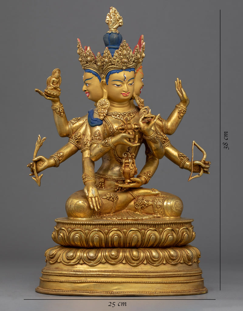 Namgyalma Sculpture | Himalayan Art Hand Painted Dakini