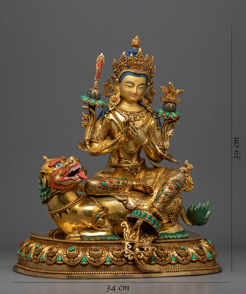 Bodhisattva Manjushri | Manjushree Statue | Himalayan Art