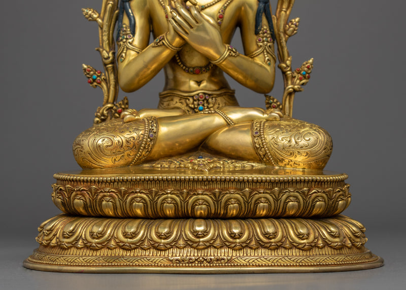 Maitreya The Future Buddha | Traditionally Hand Carved Statue