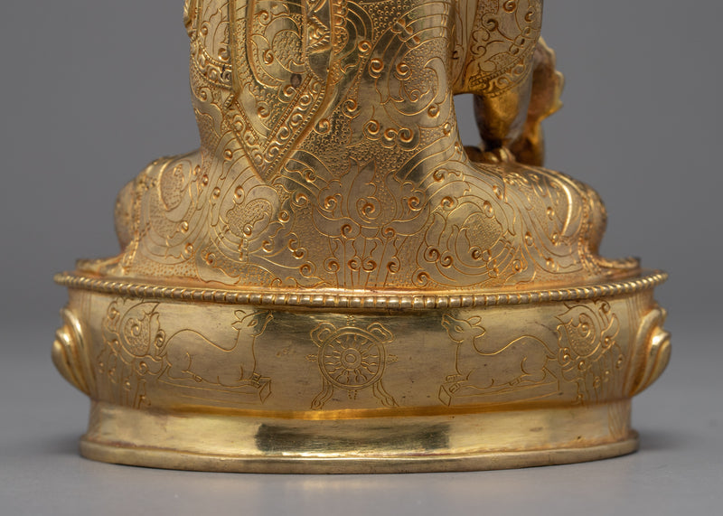 Medicine Buddha Tibetan | Traditional Healing Buddha Sculpture