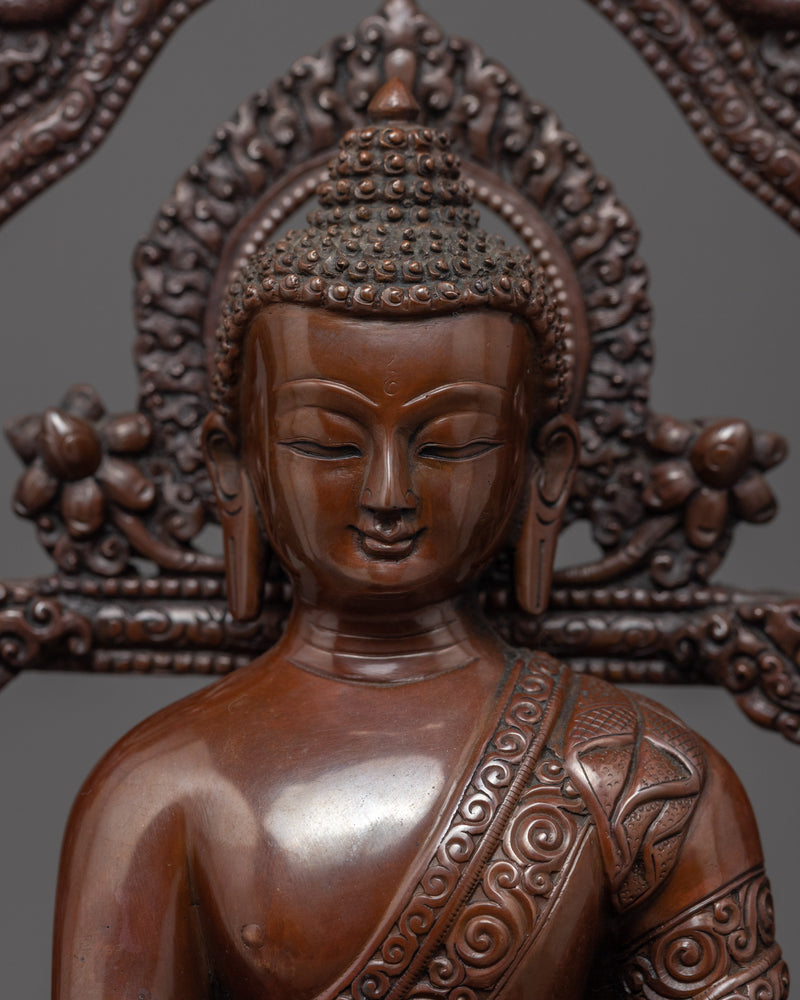 Lapis Lazuli Statue | Traditional Healing Buddha Sculpture