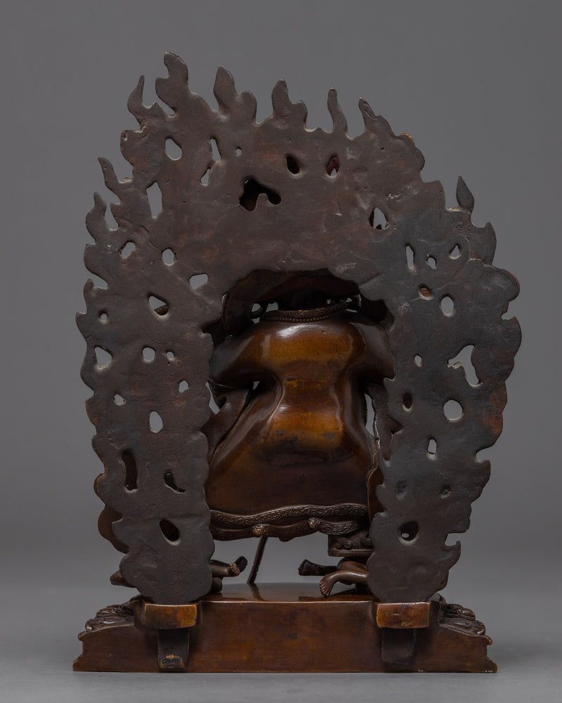 Mahakala Deity Statue | Traditional Himalayan Art Nepal