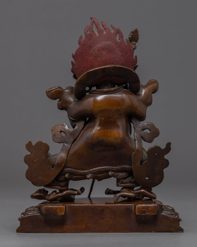 Mahakala Deity Statue | Traditional Himalayan Art Nepal