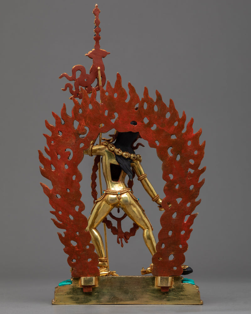 Goddess Vajrayogini Statue | Gold Plated Himalayan Art