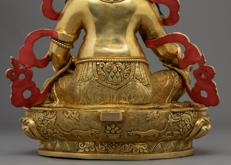 Jambhala Buddha Sculpture | Wealth Deity of Buddhism