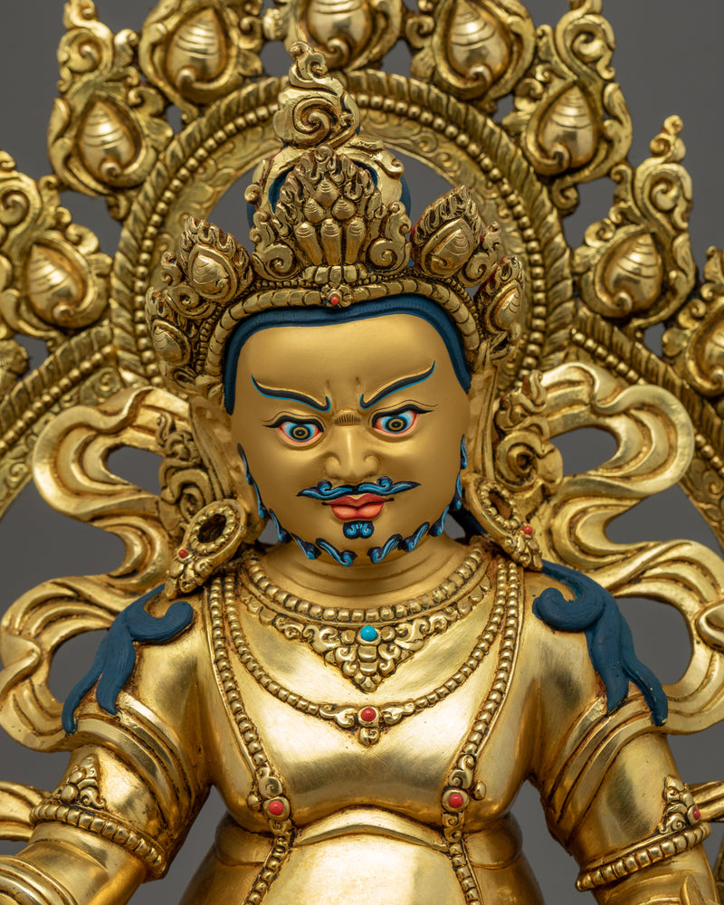 Jambhala Buddha Sculpture | Wealth Deity of Buddhism