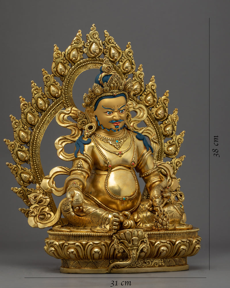 Jambhala Buddha Sculpture | Wealth Deity of Buddhism