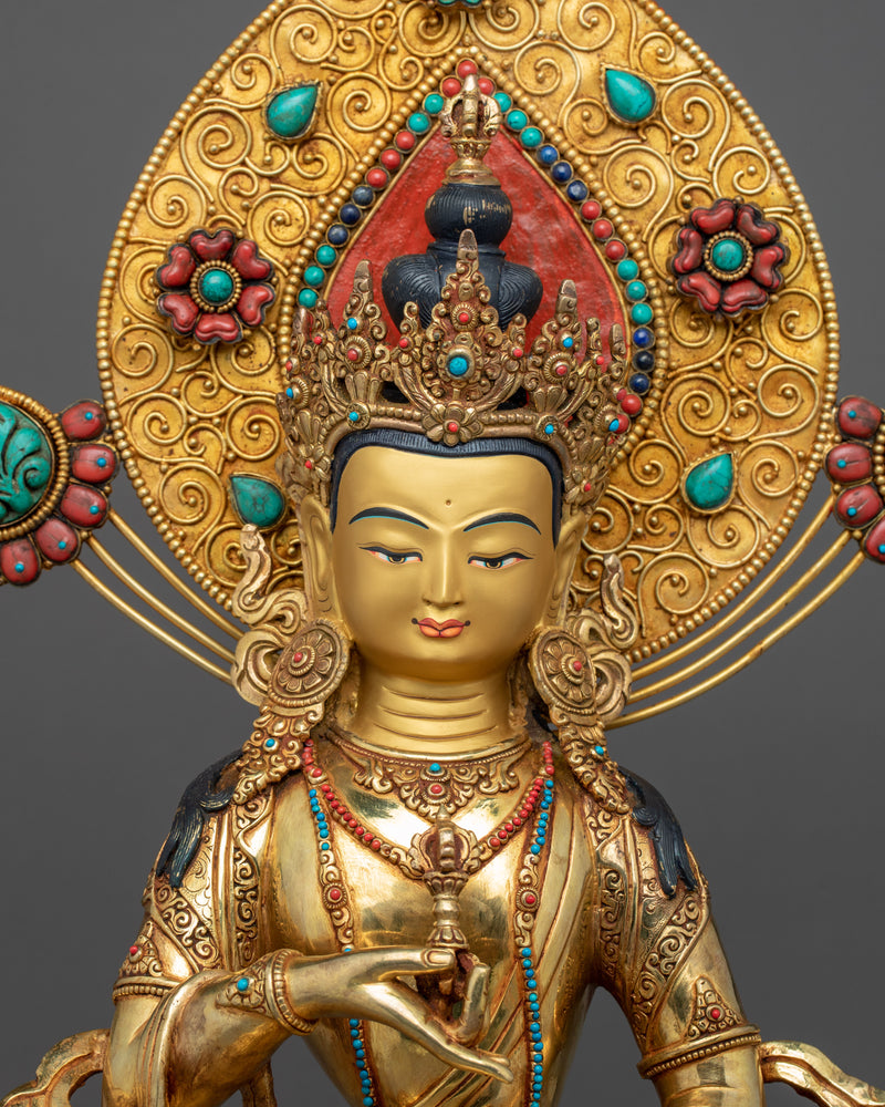 Dorje Sempa Practice Statue | Traditional Vajrasattva Art