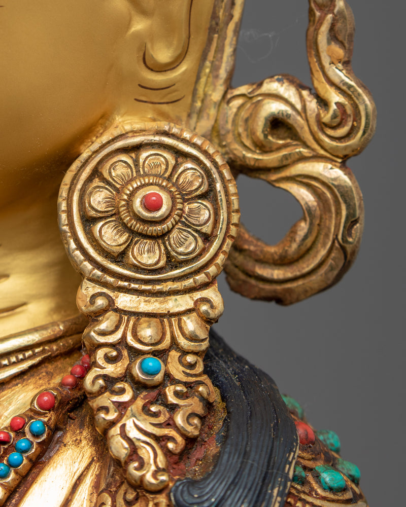 Dorje Sempa Practice Statue | Traditional Vajrasattva Art