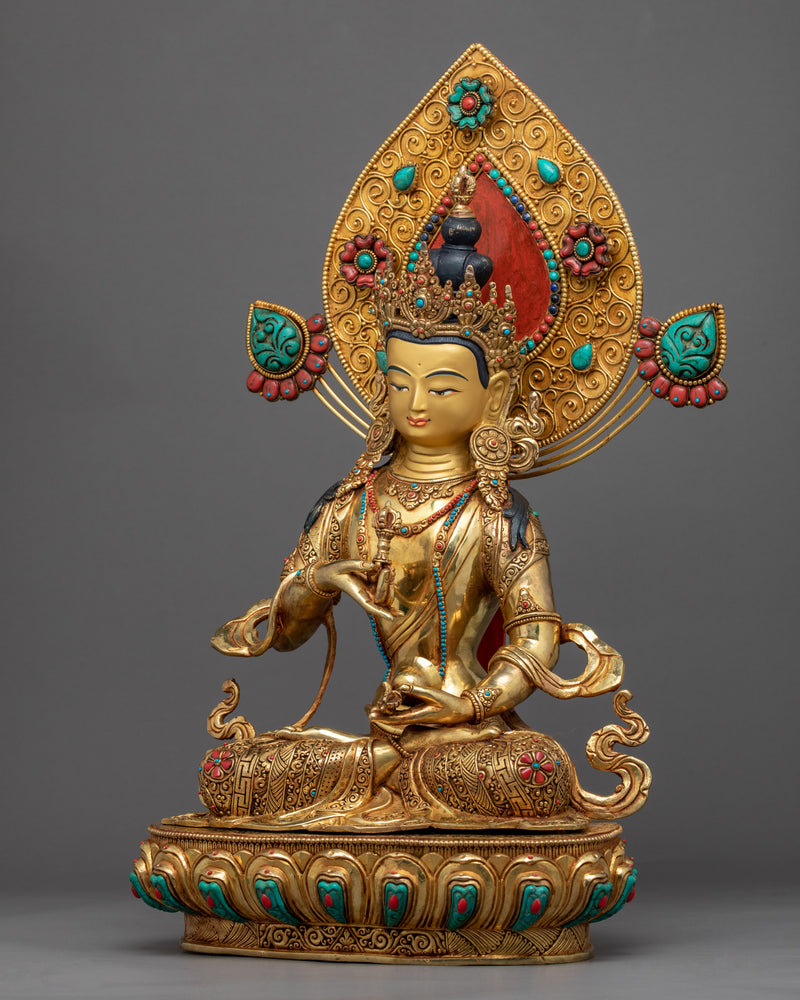 Dorje Sempa Practice Statue | Traditional Vajrasattva Art