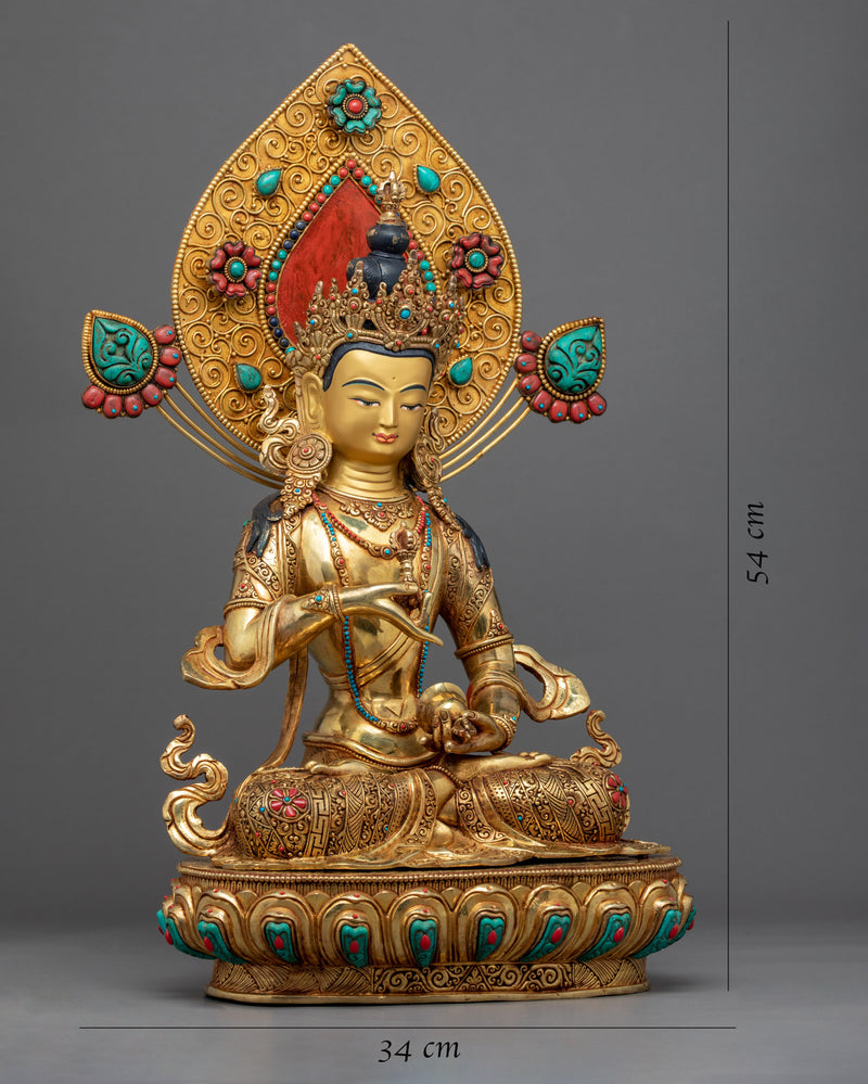 Dorje Sempa Practice Statue | Traditional Vajrasattva Art