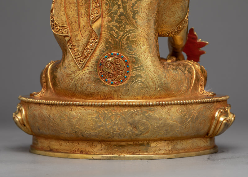 Healing Medicine Buddha Statue | Traditional Buddhist Art