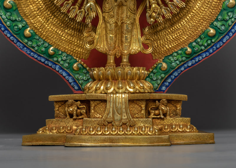 1000 Arm Chenrezig Statue | Himalayan Buddhism Art