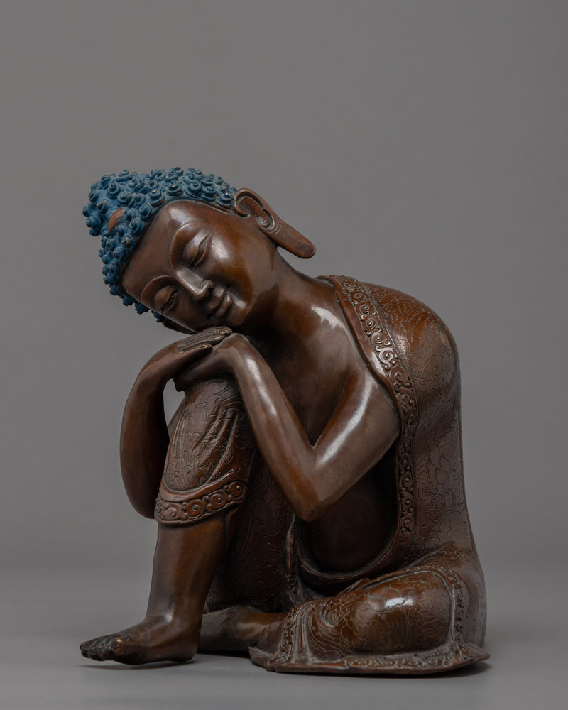 Buddha Gautama Shakyamuni Sculpture | Hand Carved Buddhist Art