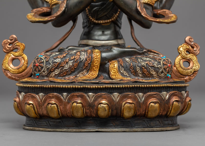 The Bodhisattva Avalokiteshvara Statue | Hand Carved Himalayan Art