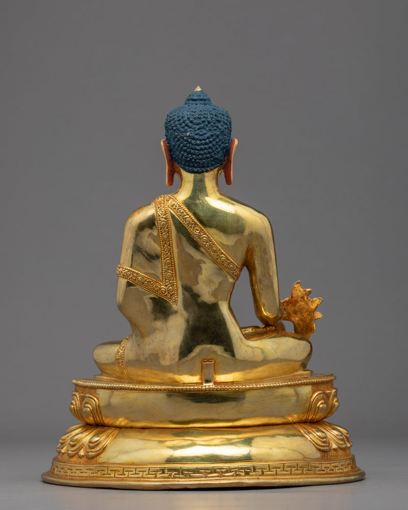 Medicine Buddha Lapis Lazuli | Traditional Buddha Sculpture