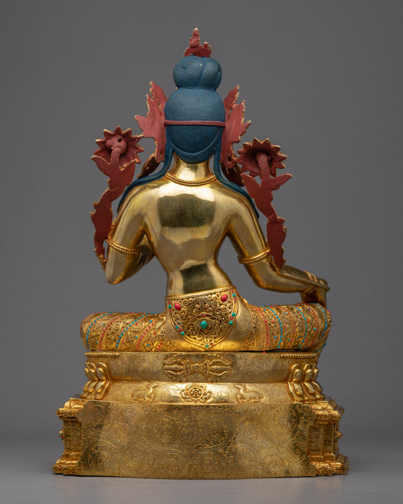 Compassionate Green Tara Statue | Mother of Compassion