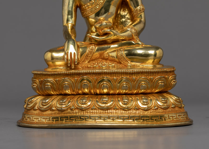 Three Buddha Statue Set | Traditional Himalayan Art Set