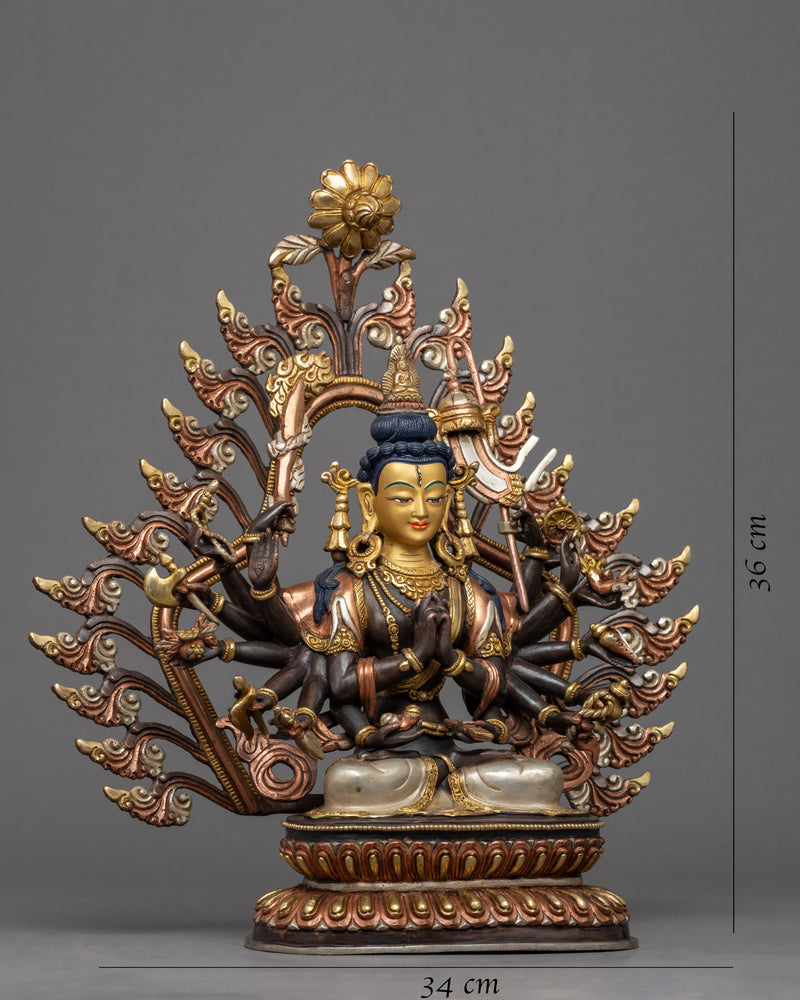 Cundi Buddha Statue | Gold Statue | Himalayan Art