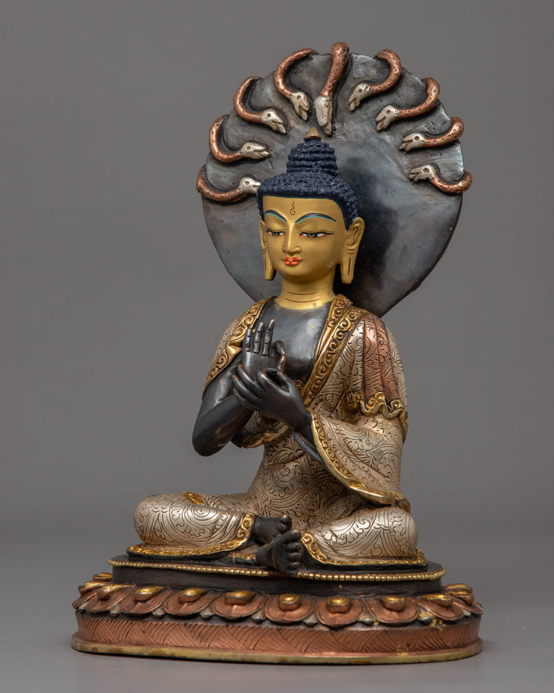 Nagarjuna Buddha Statue | Handmade Buddhist Sculpture