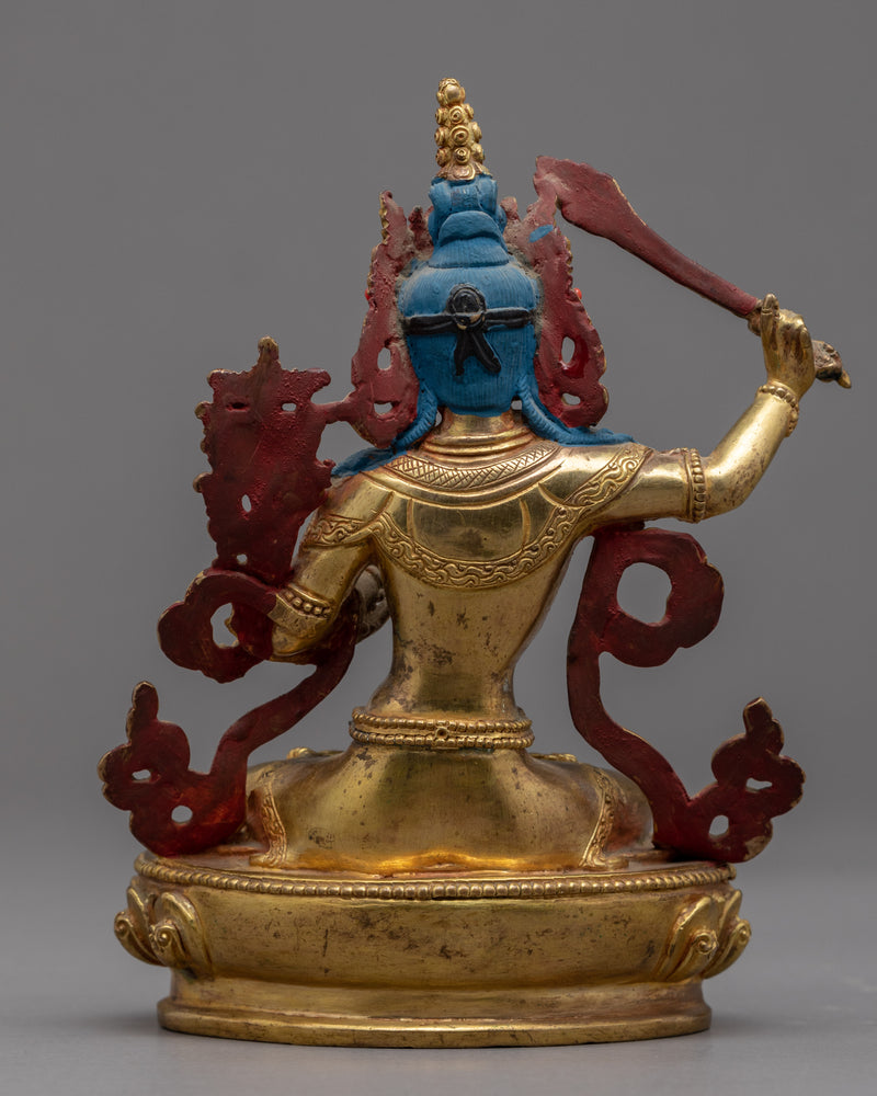 Small Manjushri Statue | Boddhisattva Wisdom Deity