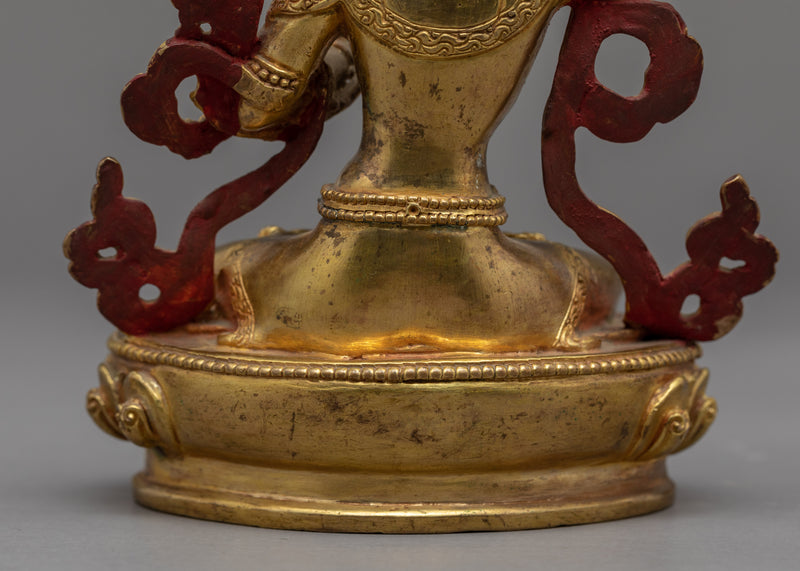 Small Manjushri Statue | Boddhisattva Wisdom Deity