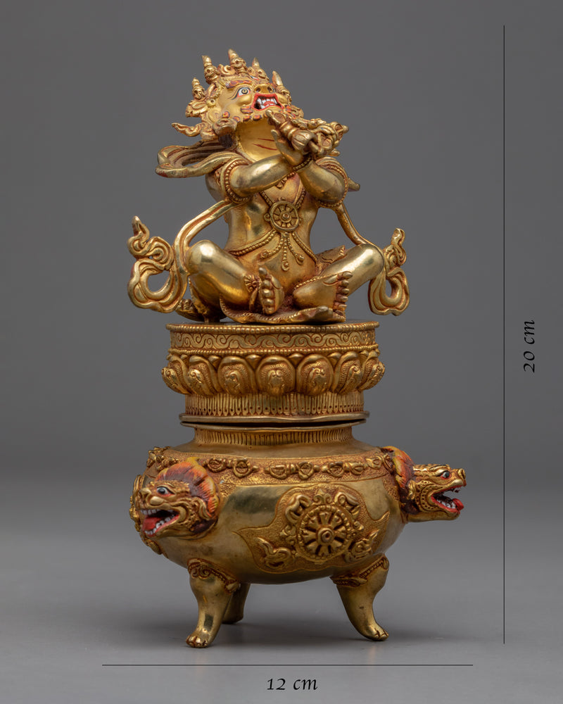 Dorje Khadro Statue | Traditional Himalayan Vajradaka Art