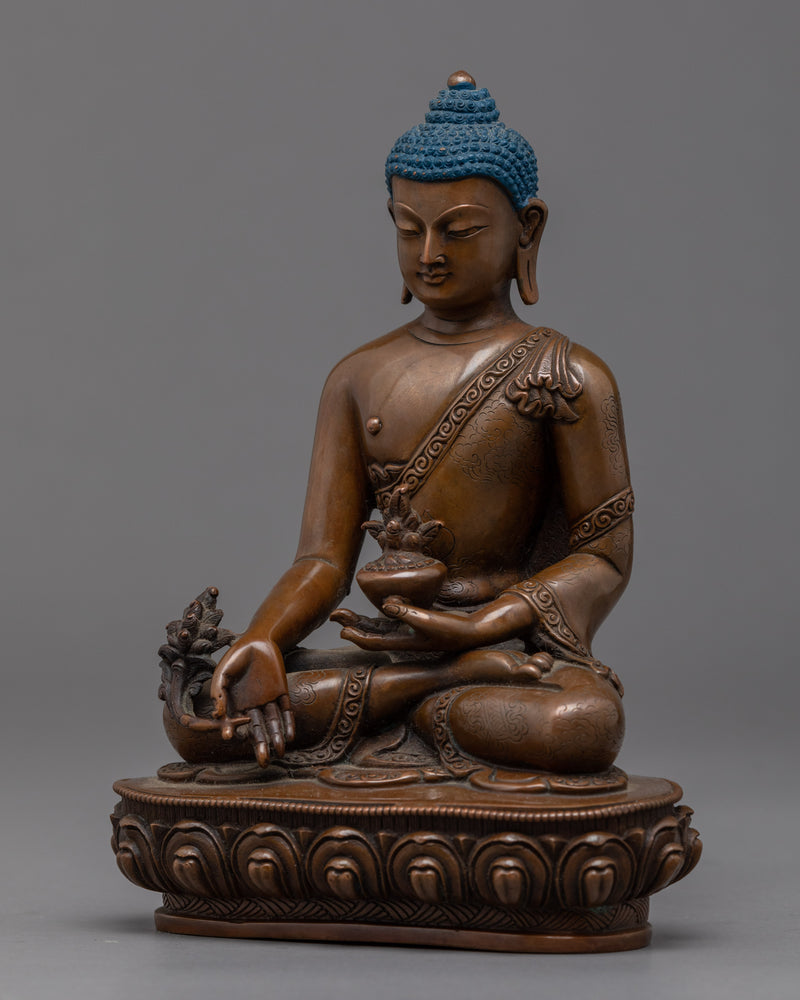 Bhaiṣajyaguru Sculpture | Handmade Sculpture Art | Medicine Buddha