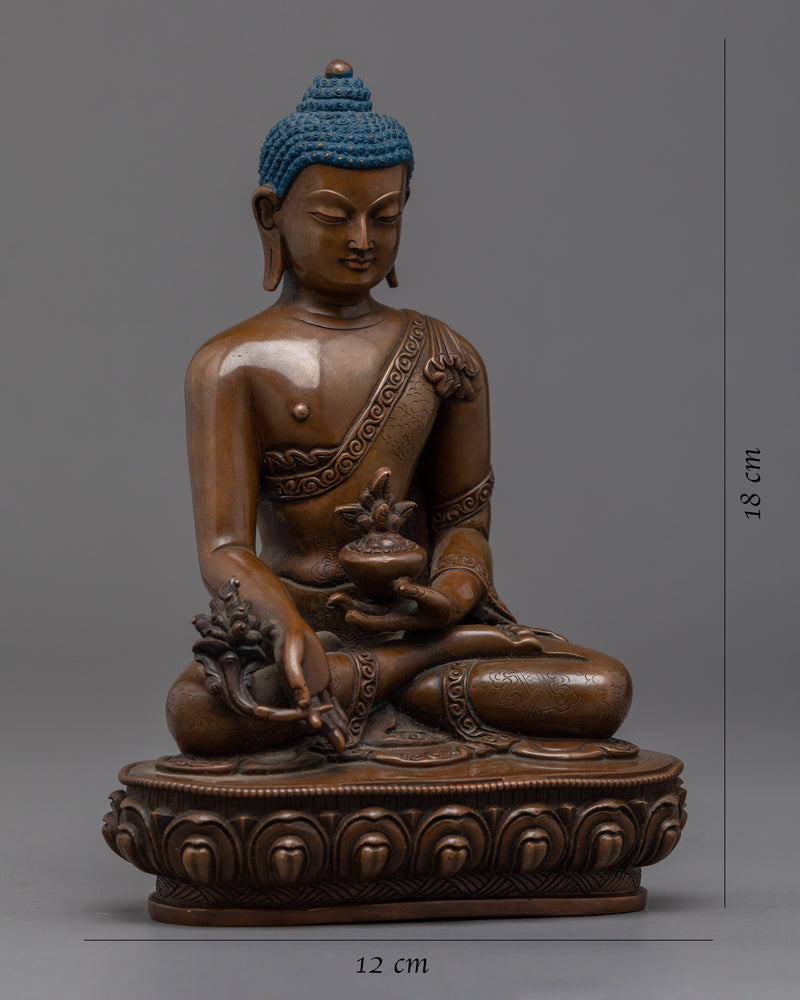 Bhaiṣajyaguru Sculpture | Handmade Sculpture Art | Medicine Buddha