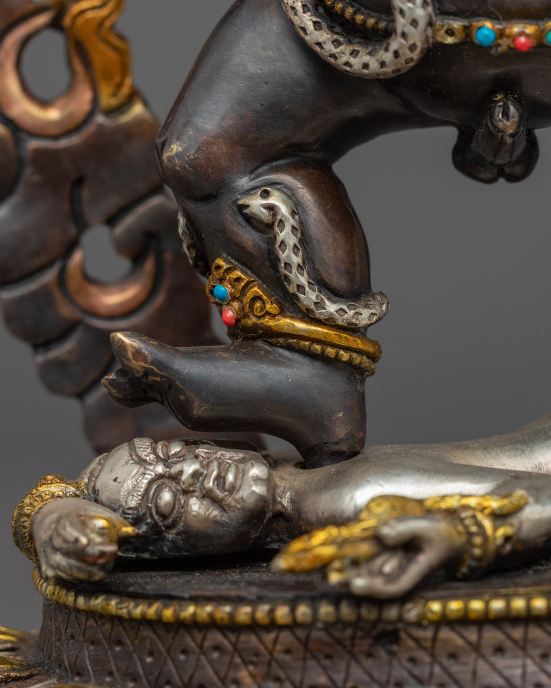 Black Dzambhala Statue | Wealth Deity