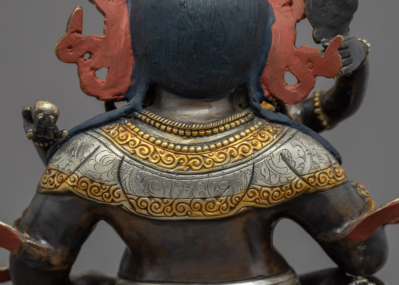 Red Dzambhala Statue | Wealth Deity of Buddhism