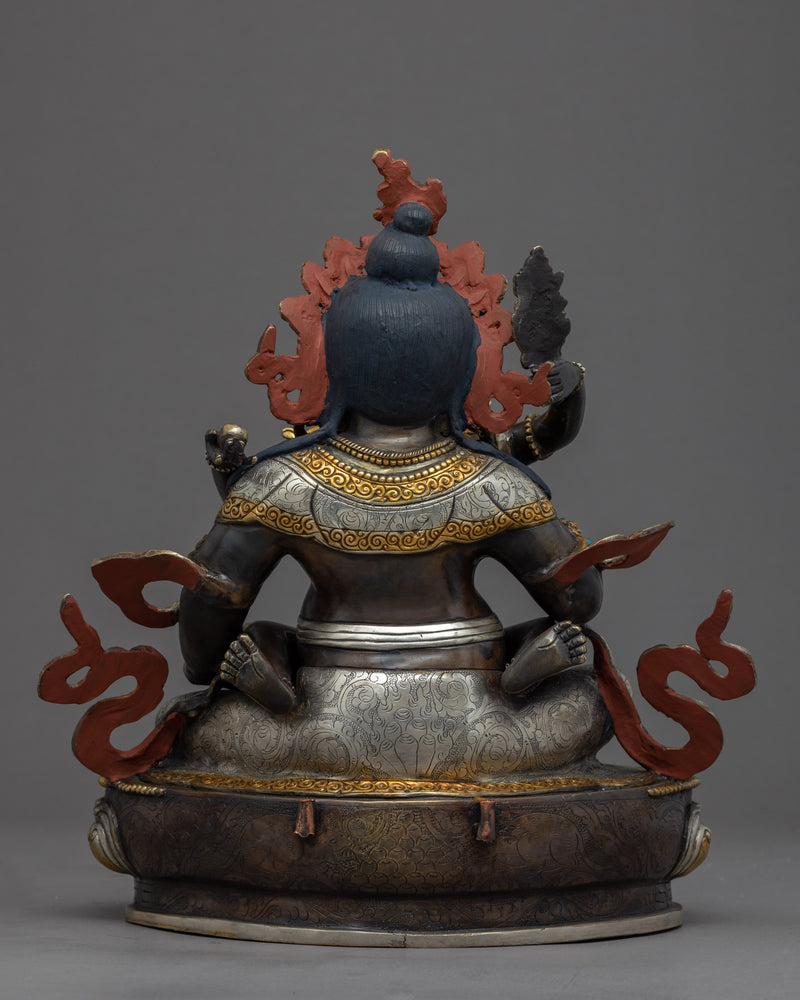 Red Dzambhala Statue | Wealth Deity of Buddhism