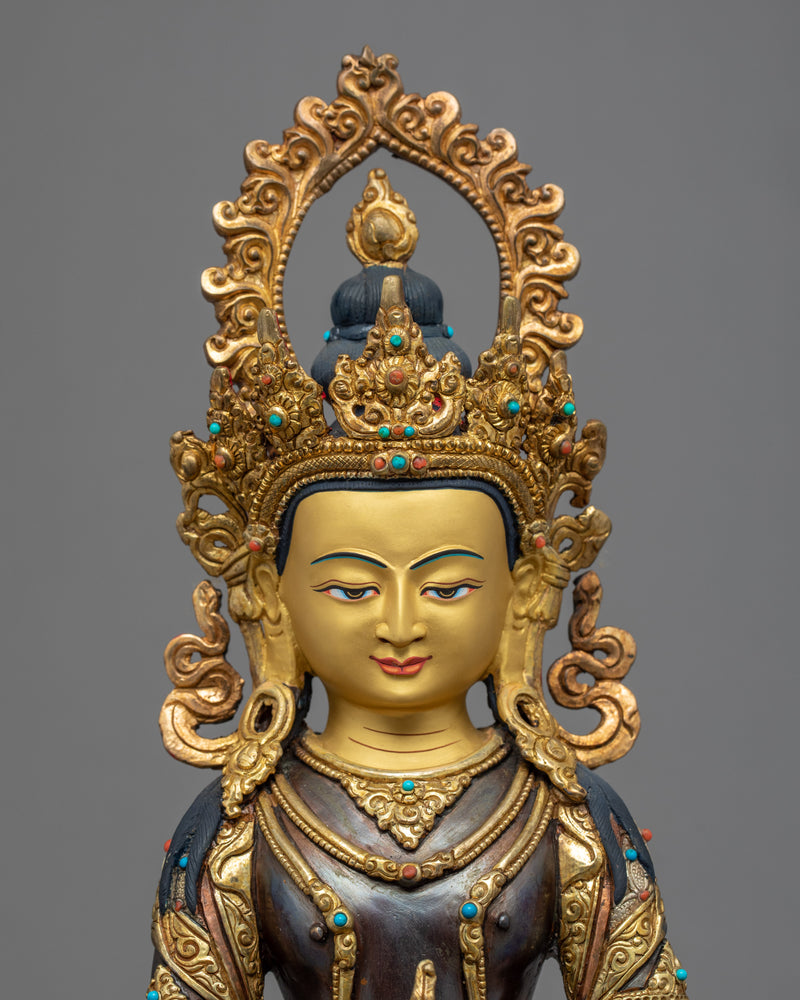 Amitayus Long Life Buddha Statue | Himalayan Art of Nepal