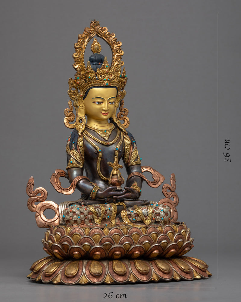 Amitayus Long Life Buddha Statue | Himalayan Art of Nepal