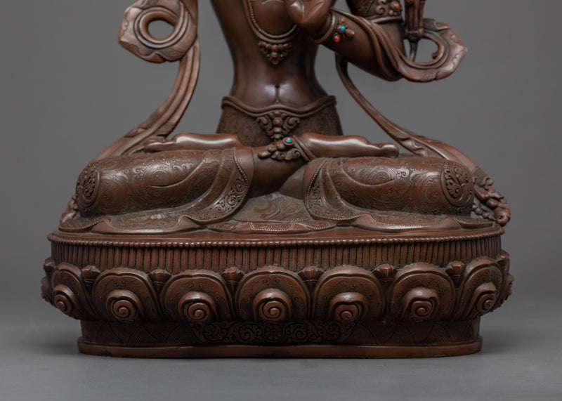 Manjushri Boddhisattva Statue | Handmade Buddhist Art