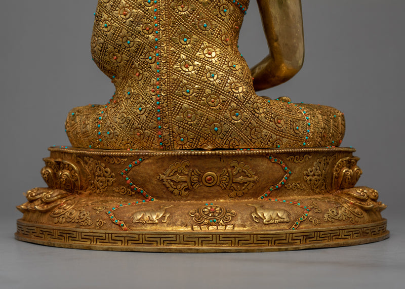 Amitabha Buddha Sculpture Nepal | Traditionally Hand Carved in Nepal