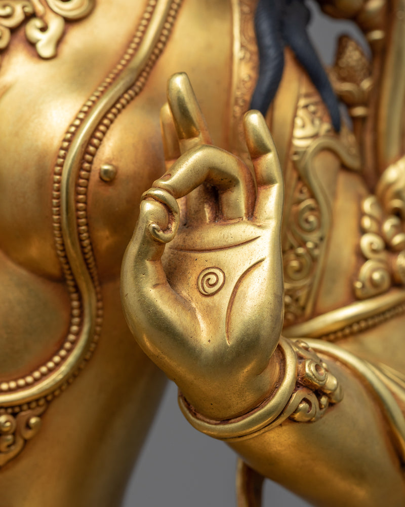 Compassionate Green Tara Sculpture | Mother of Compassion