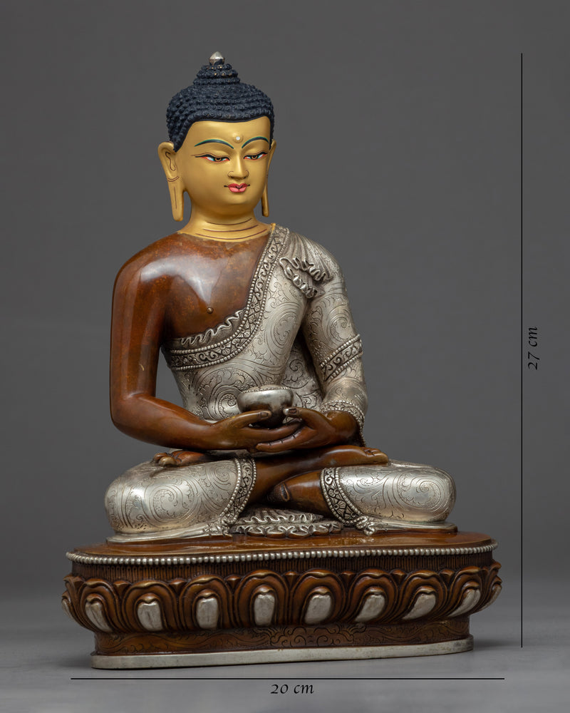 Seated Buddha Amitabha Sculpture | Traditional Tibetan Art Of Buddha Amitabha