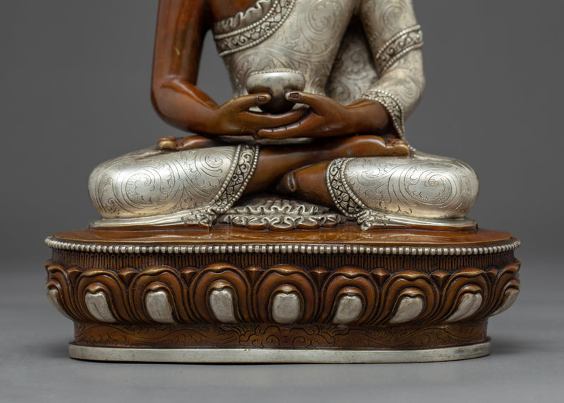 Seated Buddha Amitabha Sculpture | Traditional Tibetan Art Of Buddha Amitabha