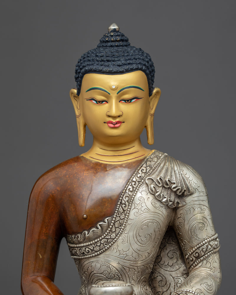 Seated Buddha Amitabha Sculpture | Traditional Tibetan Art Of Buddha Amitabha