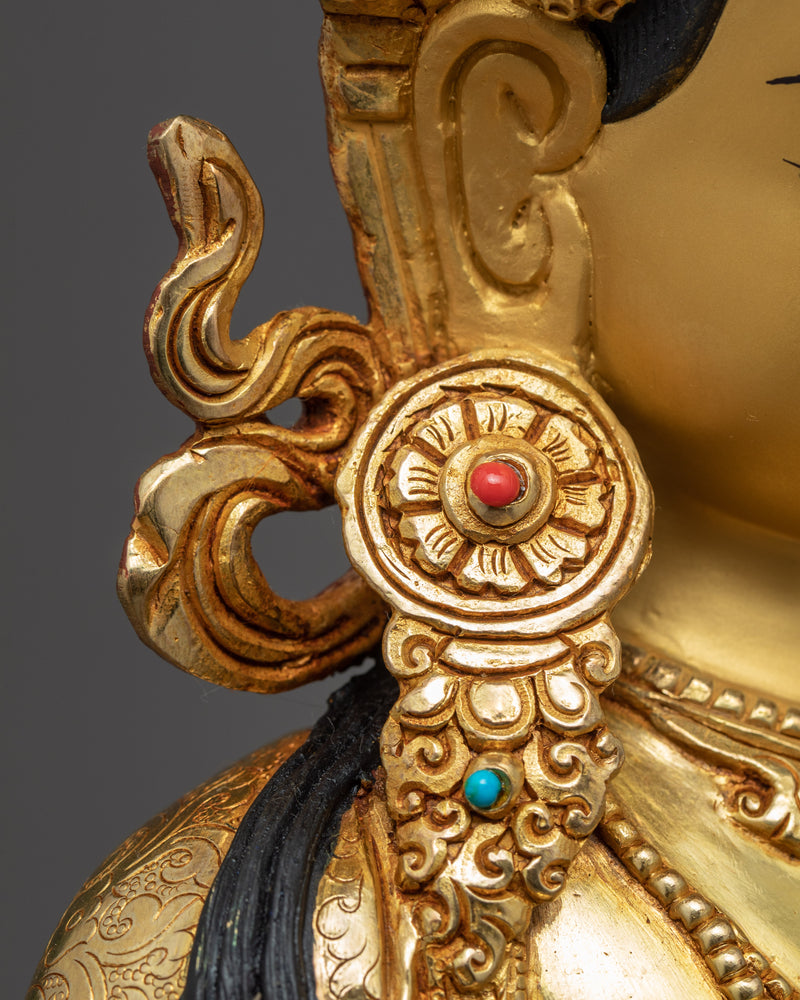 Buddha of Long Life Statue | Amitayus Hand-Sculpted Art